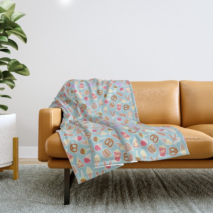 Food throw online blanket