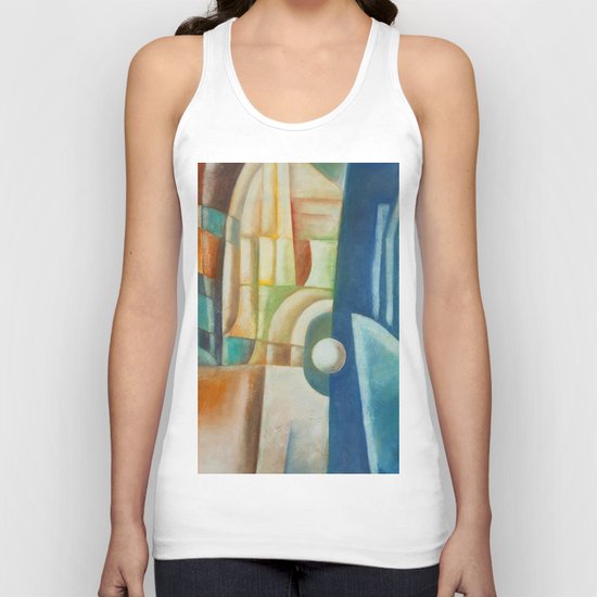 Bihind of horison. Unisex Tank Top