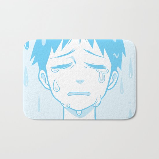 SAD BOY Bath Mat