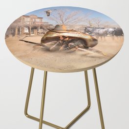 Cowboy Hermit Crab Side Table