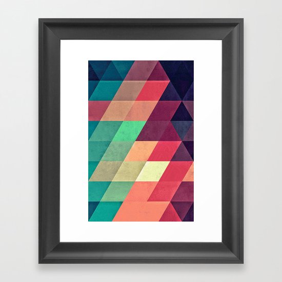 xy tyrquyss Framed Art Print