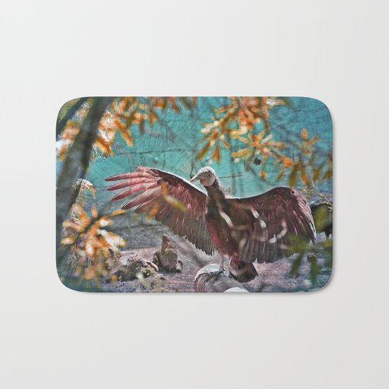 Vulture Rise of the Fire Wizard Bath Mat