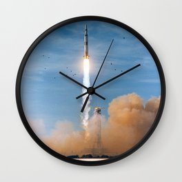 Apollo 8 - Saturn V Liftoff! Wall Clock