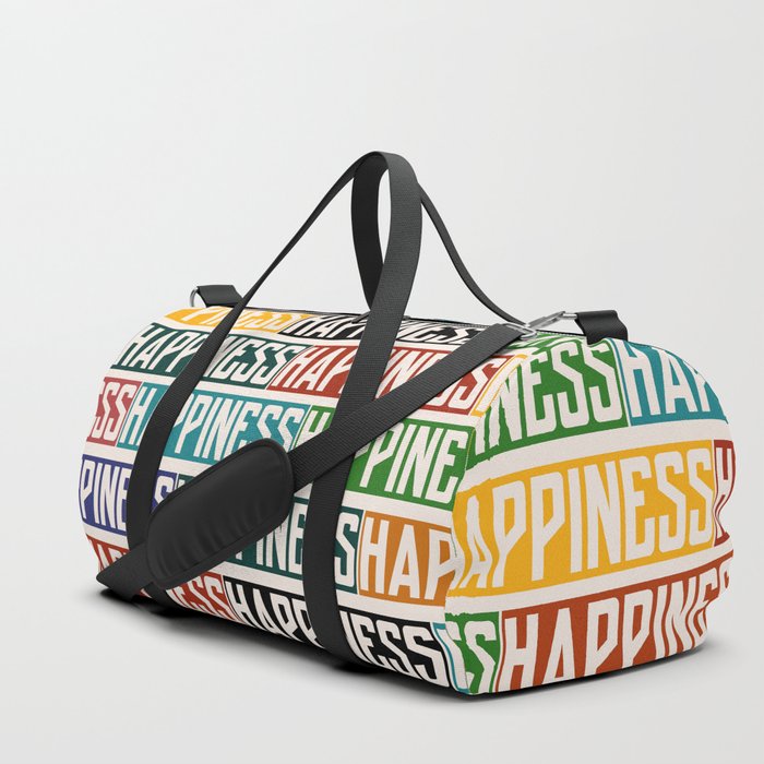 Happiness Colorful light Duffle Bag
