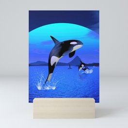 Orca 1 Mini Art Print