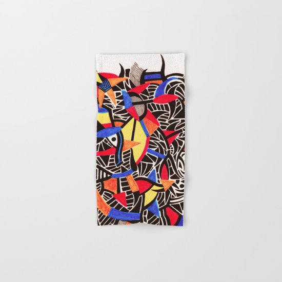 - romantic gate - Hand & Bath Towel