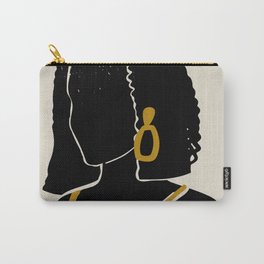 Black Hair No. 11 Carry-All Pouch