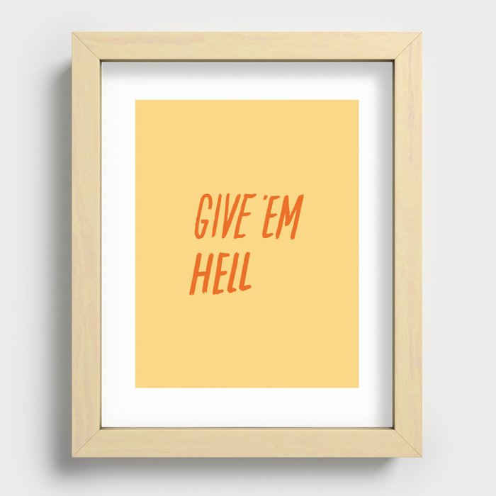 Recessed Framed Print