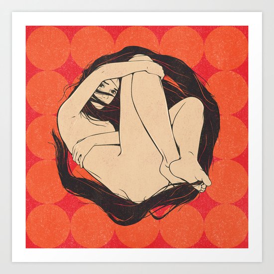 The Circle. Autumn Edition Art Print