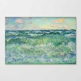 Marine, Pourville Canvas Print