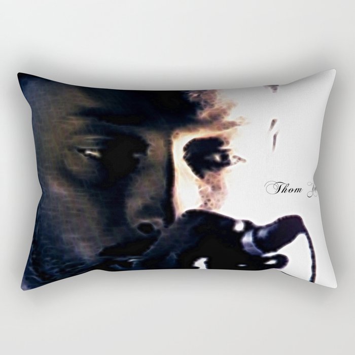 Thom Yorke Rectangular Pillow