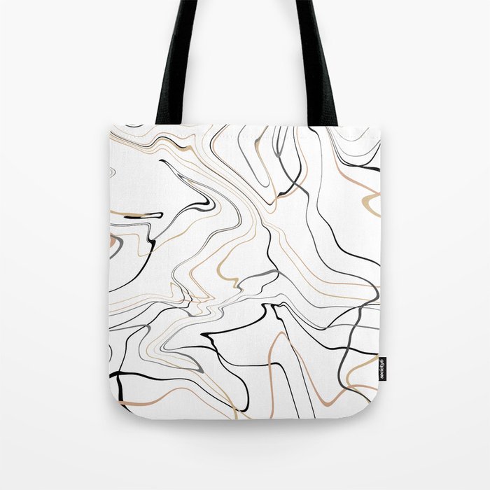 Simple and functional marble design Tote Bag