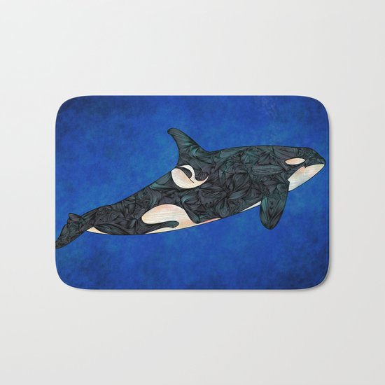Killer Whale Bath Mat
