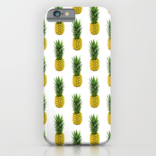Pineapple Pattern iPhone & iPod Case