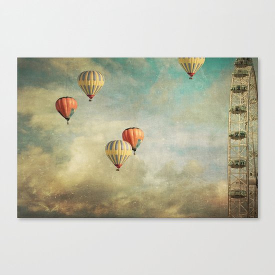 Painting Thoughts Canvas Print