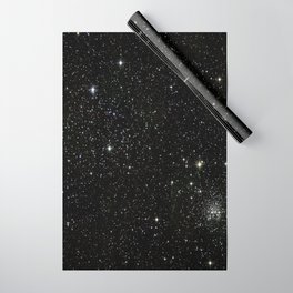 Space - Stars - Starry Night - Black - Universe - Deep Space Wrapping Paper
