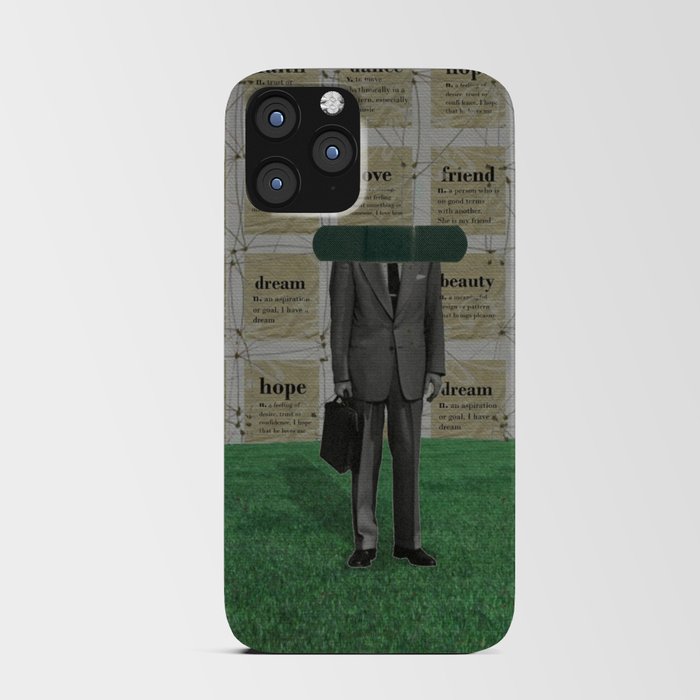 Collage art iPhone Card Case