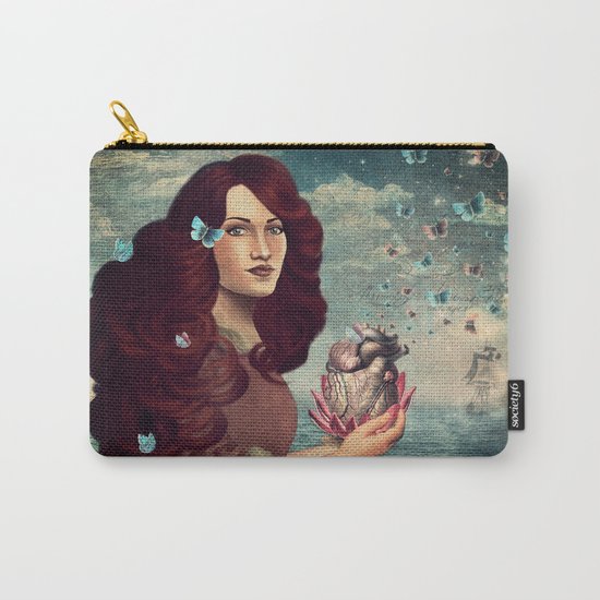 Butterflies in my heart Carry-All Pouch