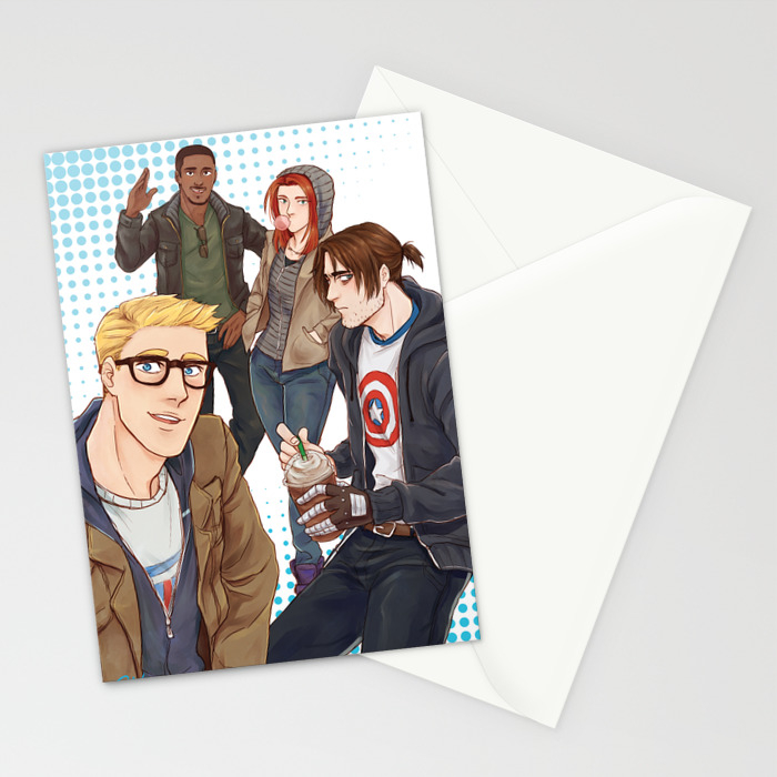Undercover Stationery Cards By Inediblesushi Society6
