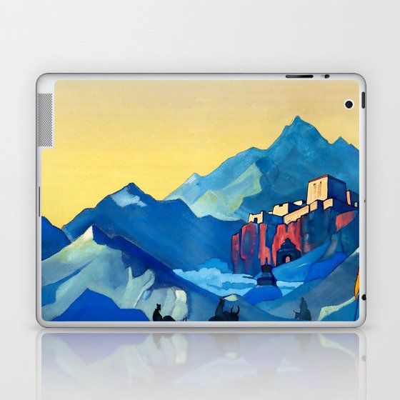 “The Stronghold of the Spirit” by Nicholas Roerich Laptop & iPad Skin