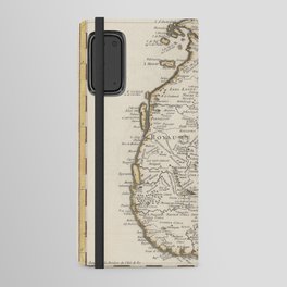 Map of Ceylan-1750 Vintage pictorial map Android Wallet Case