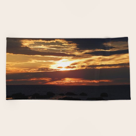 Golden Hour Beach Towel