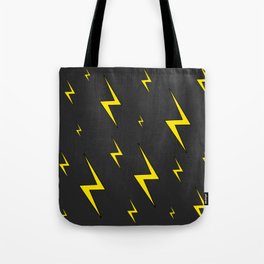Lightning Bolt Pattern Tote Bag