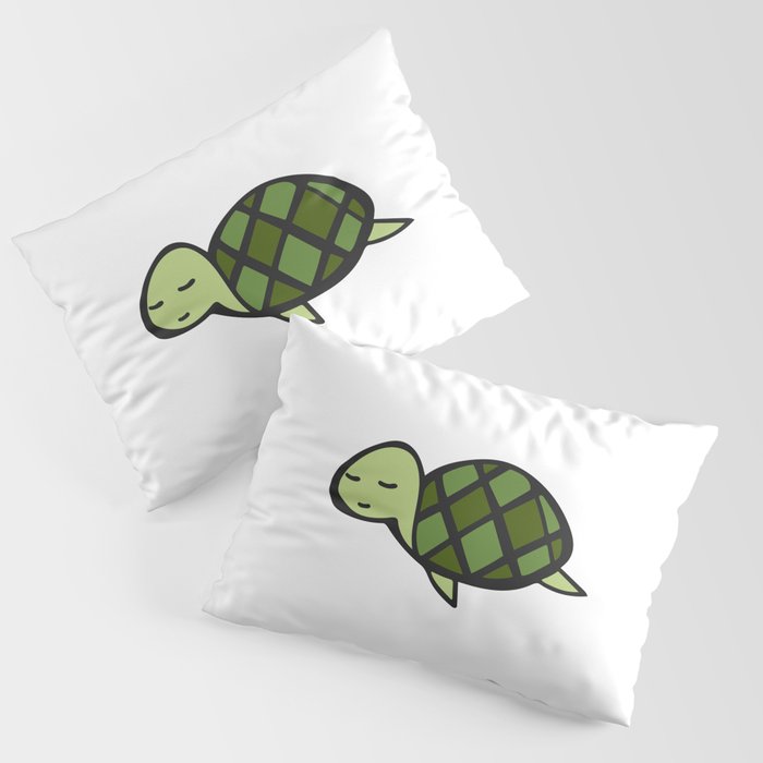 Peaceful Turtle Pillow Sham