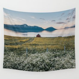 Nordic Summer - Landscape and Nature Photography Wall Tapestry
