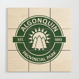 Algonquin Provincial Park Wood Wall Art