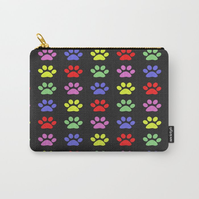 Paw Prints Pattern II Carry-All Pouch