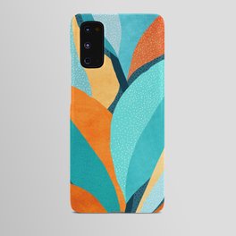 Abstract Tropical Foliage Android Case