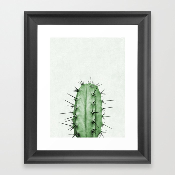 Cactus Plant Framed Art Print By Taiprints Society6