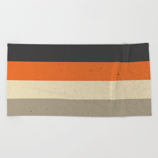 COLOR PATTERN III - TEXTURE Beach Towel