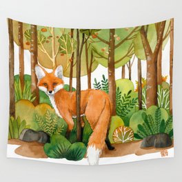 Fox Wall Tapestry