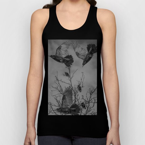 Krummar (raven) Unisex Tank Top