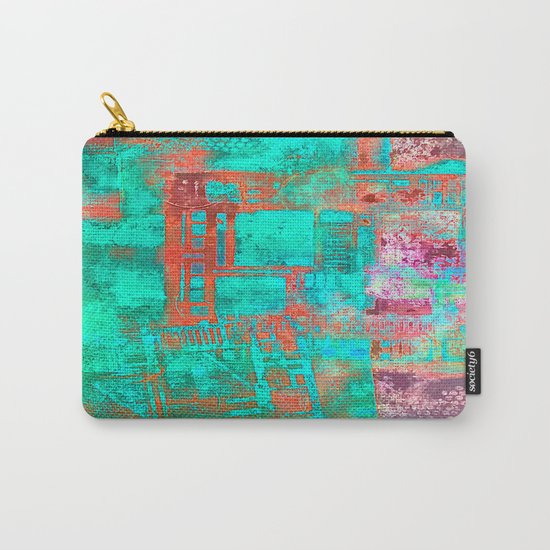 Abstract Ladder Carry-All Pouch
