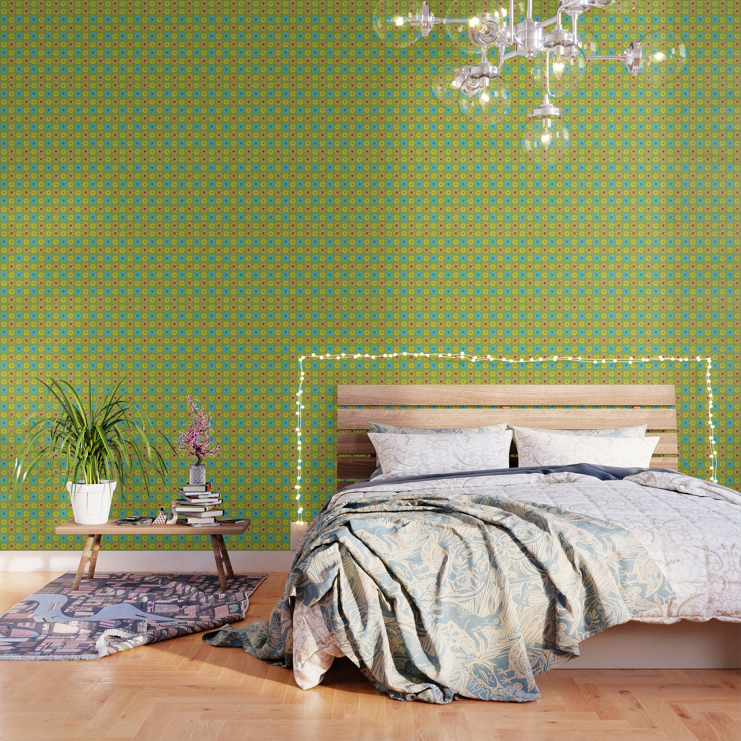 Groovy 70 S Flower Power Wallpaper By Momsboxershorts Society6