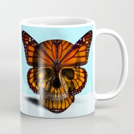 SKULL (MONARCH BUTTERFLY) Coffee Mug