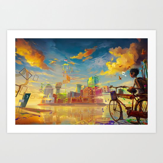 Life Style ! Art Print