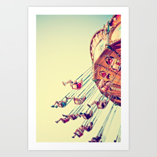 joy ride Art Print
