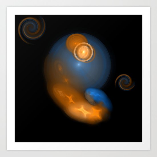The Last Comet Art Print