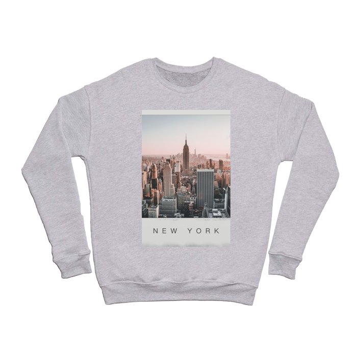 New York City Manhattan skyline Crewneck Sweatshirt