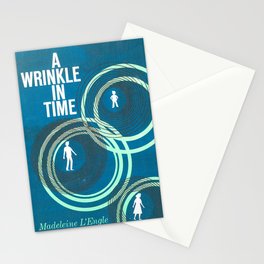 Vintage Book Cover- A Wrinkle in Time, First Edition  Stationery Card