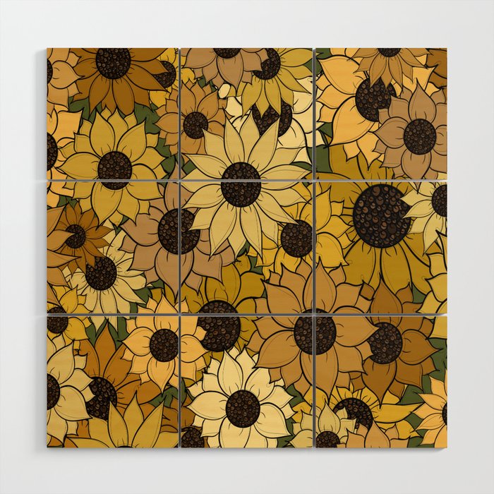 fields of gold Wood Wall Art