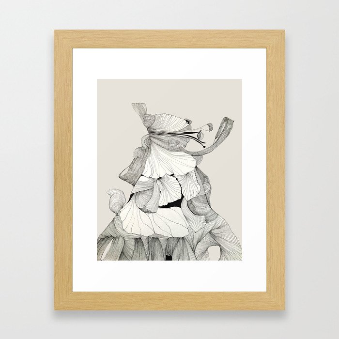 Paper Creatures : Armor Framed Art Print