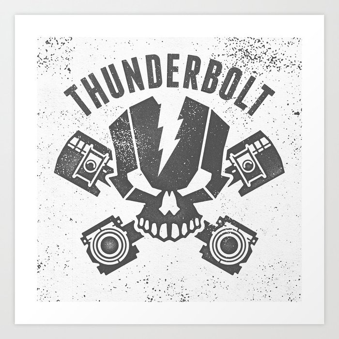 thunderboltV3 Art Print