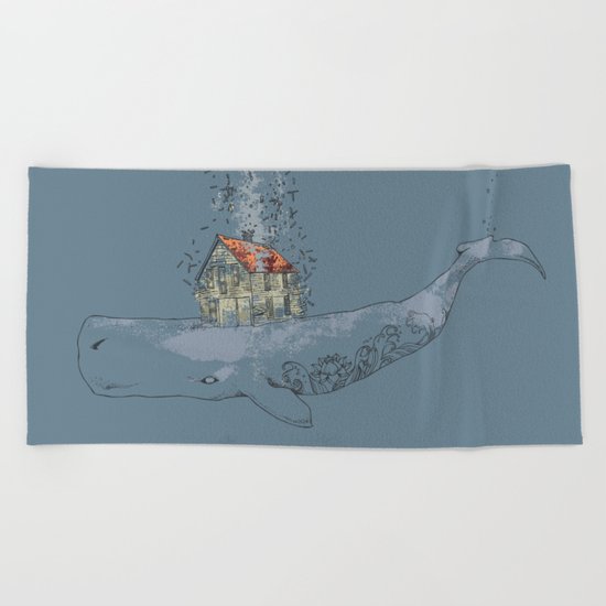 Ocean Home Beach Towel