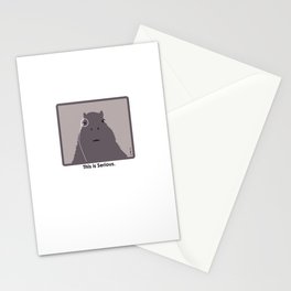 Professor Capybara III Stationery Cards