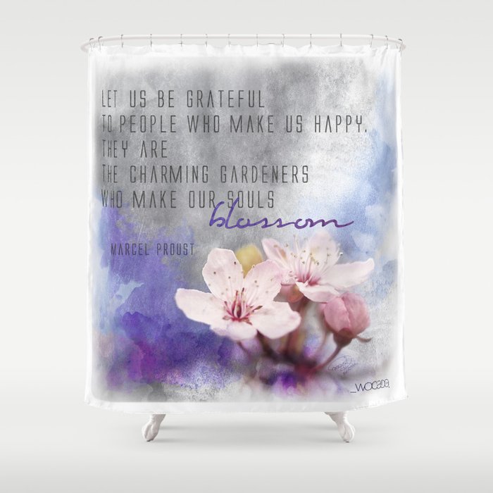 Our Charming Gardeners Shower Curtain